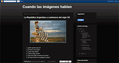 Desktop Screenshot of iniciosdeargentina.blogspot.com