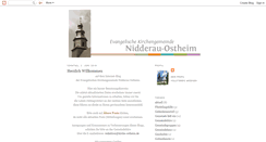 Desktop Screenshot of kirche-ostheim.blogspot.com