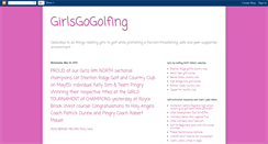 Desktop Screenshot of girlsgogolfing.blogspot.com