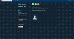 Desktop Screenshot of bluemoonseattle.blogspot.com