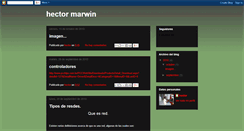 Desktop Screenshot of hector-hectormarwin.blogspot.com