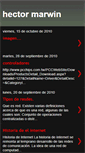 Mobile Screenshot of hector-hectormarwin.blogspot.com
