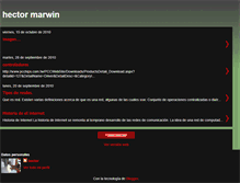 Tablet Screenshot of hector-hectormarwin.blogspot.com