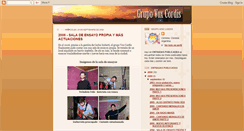 Desktop Screenshot of grupovoxcordis.blogspot.com