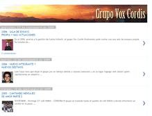 Tablet Screenshot of grupovoxcordis.blogspot.com