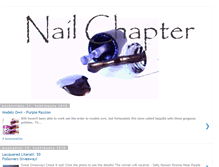 Tablet Screenshot of nailchapter.blogspot.com