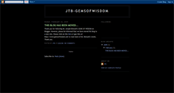 Desktop Screenshot of jtb-gemsofwisdom.blogspot.com