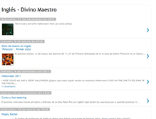 Tablet Screenshot of inglesdivinomaestro.blogspot.com