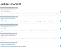 Tablet Screenshot of math-iseverywhere.blogspot.com