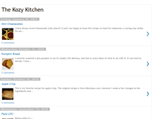 Tablet Screenshot of kozykitchen.blogspot.com