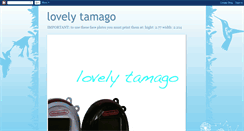 Desktop Screenshot of lovelytamago.blogspot.com