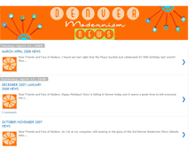 Tablet Screenshot of denvermodernismnews.blogspot.com