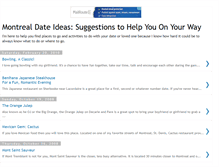 Tablet Screenshot of montrealdateideas.blogspot.com