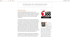 Desktop Screenshot of durhamwonderland.blogspot.com