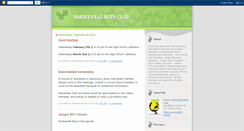 Desktop Screenshot of pardeevilleboysclub.blogspot.com