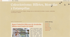 Desktop Screenshot of coleccionismocr.blogspot.com