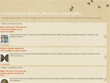 Tablet Screenshot of coleccionismocr.blogspot.com