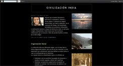 Desktop Screenshot of indiacivilizacion.blogspot.com