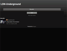 Tablet Screenshot of ldn-underground.blogspot.com