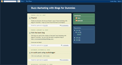 Desktop Screenshot of buzzmarketingwithblogs.blogspot.com