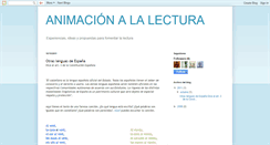 Desktop Screenshot of animacionalalectura.blogspot.com