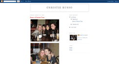 Desktop Screenshot of christierusso.blogspot.com