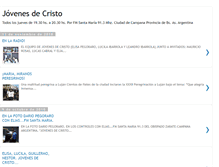 Tablet Screenshot of jovenes-de-cristo.blogspot.com