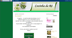 Desktop Screenshot of cozinhadaro.blogspot.com