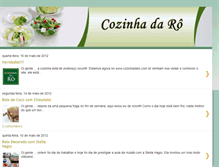 Tablet Screenshot of cozinhadaro.blogspot.com