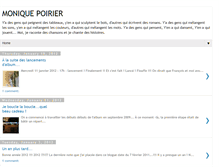 Tablet Screenshot of moniquepoirier.blogspot.com