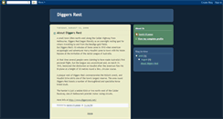 Desktop Screenshot of diggersrest.blogspot.com