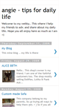 Mobile Screenshot of blurry-angie-tips.blogspot.com