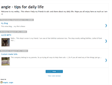Tablet Screenshot of blurry-angie-tips.blogspot.com