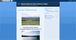 Desktop Screenshot of ganedineroyviaje.blogspot.com