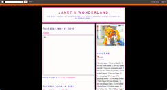 Desktop Screenshot of janet1025.blogspot.com