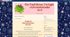 Desktop Screenshot of derfftwilightadventskalender.blogspot.com