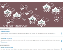 Tablet Screenshot of genuspedagogiskt.blogspot.com