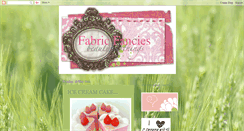 Desktop Screenshot of fabricfancies.blogspot.com