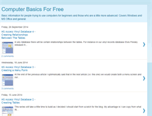Tablet Screenshot of computerbasicsforfree.blogspot.com