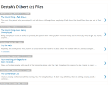 Tablet Screenshot of dilbertfiles.blogspot.com