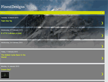 Tablet Screenshot of finestdesigns.blogspot.com