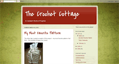 Desktop Screenshot of crochetcottage.blogspot.com