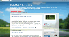 Desktop Screenshot of ghettomedicsgeocaching.blogspot.com