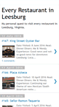 Mobile Screenshot of every-restaurant-in-leesburg.blogspot.com