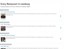 Tablet Screenshot of every-restaurant-in-leesburg.blogspot.com