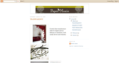 Desktop Screenshot of papermoxie.blogspot.com