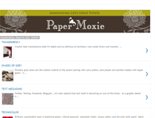 Tablet Screenshot of papermoxie.blogspot.com