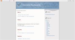 Desktop Screenshot of internettenparakazanma-yesload.blogspot.com