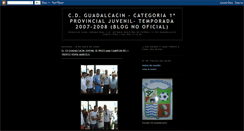 Desktop Screenshot of cdguadalcacinjuvenil.blogspot.com