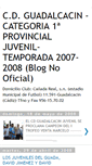 Mobile Screenshot of cdguadalcacinjuvenil.blogspot.com
